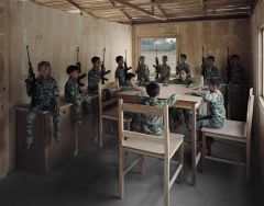 children sitting in a room