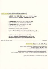 Invitation AVL verso