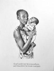 Haiti Mother /Jewish Proverb