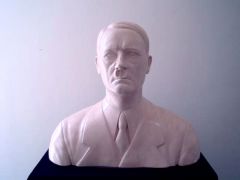 Kosyo Hitler with bitten off moustache