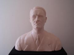 Hitler with Bitten Off Moustache